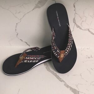 Tommy Hilfiger Thong Flip Flop Sandals US 6